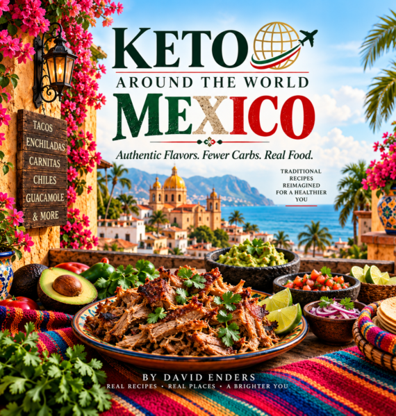 Keto Around the World Mexico keto cookbook by David Enders
